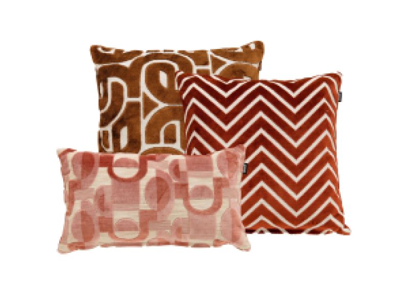 Sierkussenset Indoor Gardino coffee