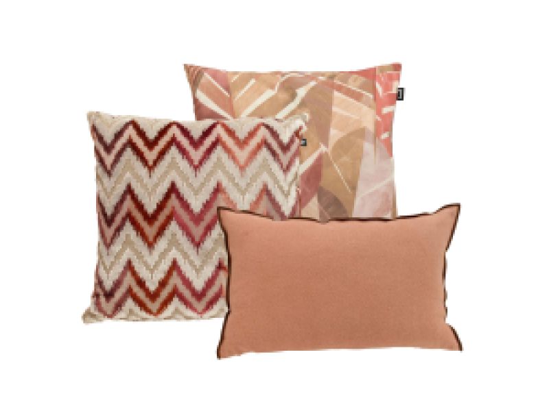 Sierkussenset Indoor Gardino pink