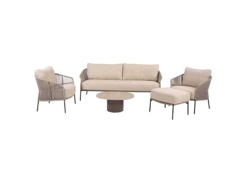 Sofie Florence stoel bank loungeset 5 delig keramiek terre Taste 4SO