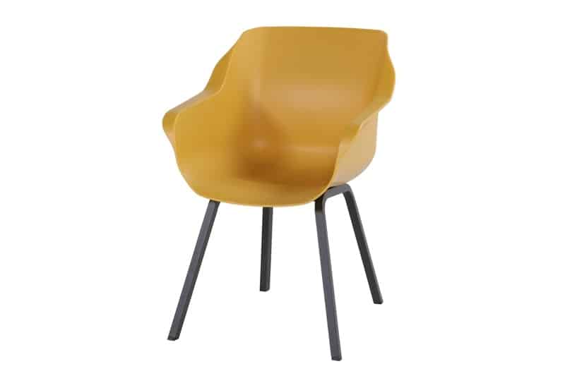 sophie element armchair curry yellow hartman tuinstoel