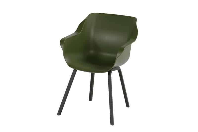 sophie element dining armstoel moss green hartman