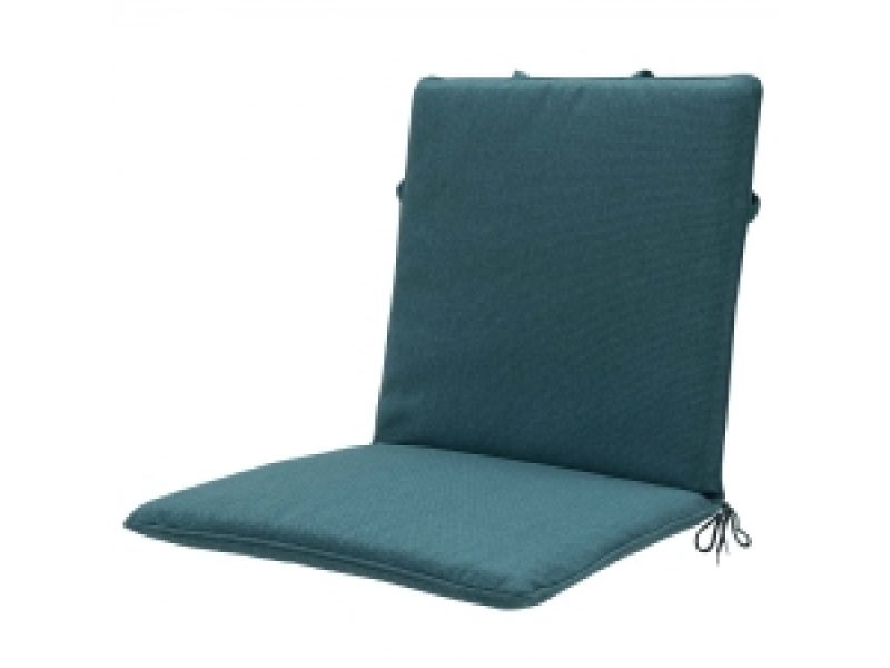 Stapelstoel kussen universal Canvas eco sea blue (waterafstotend)