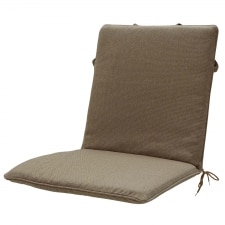 stapelstoel kussen universal canvas eco taupe (waterafstotend)