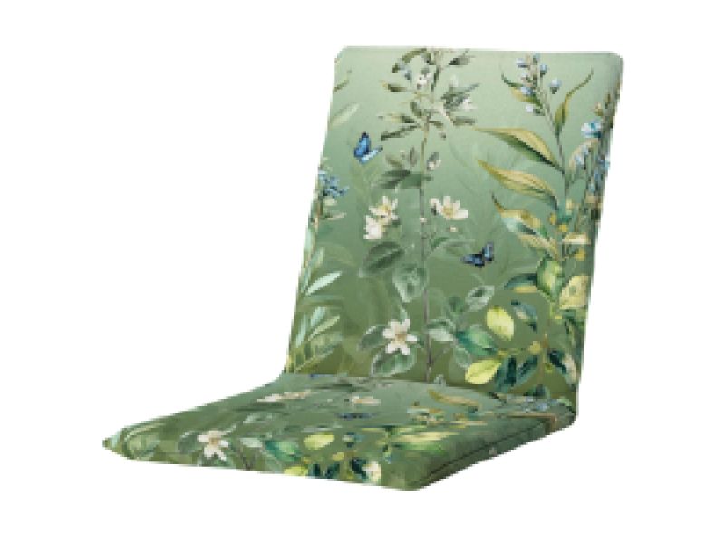 Stapelstoel kussen universal Elisa green (waterafstotend)