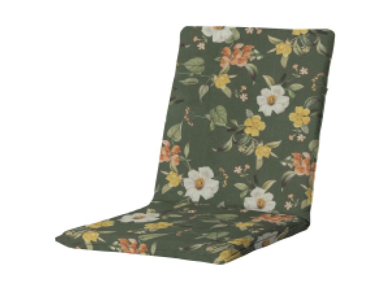 Stapelstoel kussen universal Julliete green (waterafstotend)