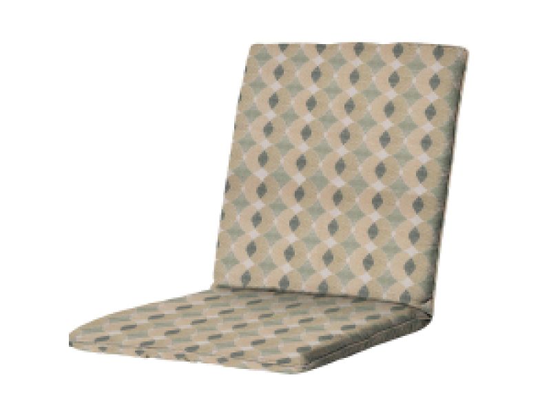 Stapelstoel kussen universal Rae green