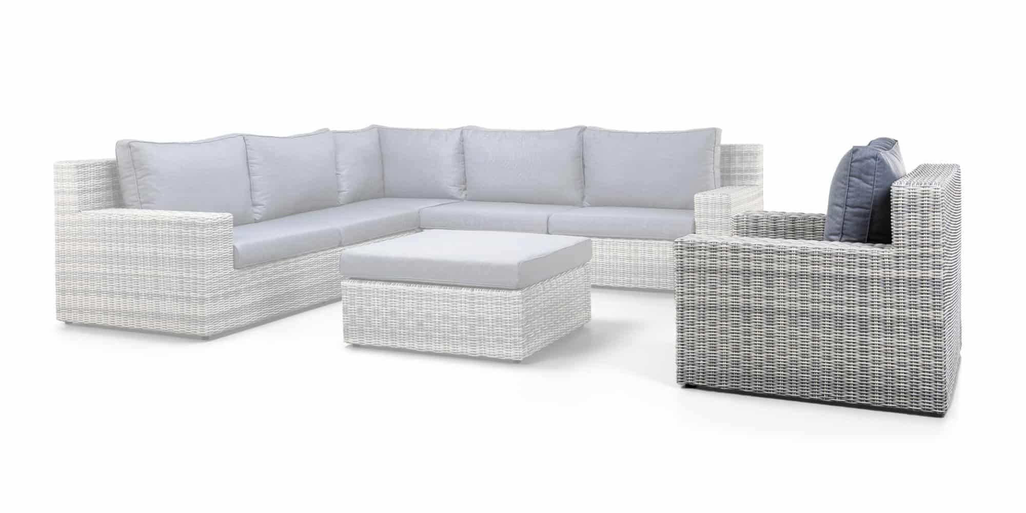 suns santander wales lounge tuinstoel grijs