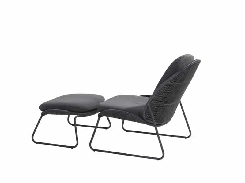 Taste Delano loungestoel met voetenbank Delano