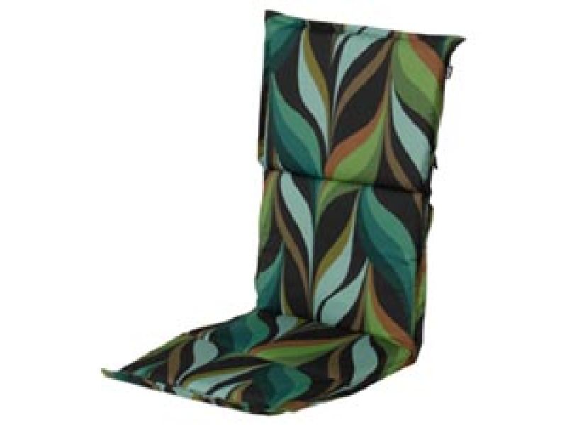 Textileenkussen hoge rug Ayu Green