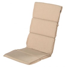 textileenkussen hoge rug bahama beige (waterafstotend)