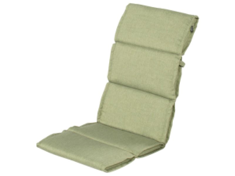 Textileenkussen hoge rug Bahama pistache (waterafstotend)