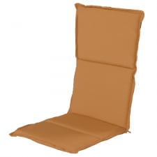 textileenkussen hoge rug cuba caramel