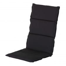 textileenkussen hoge rug havana dark grey