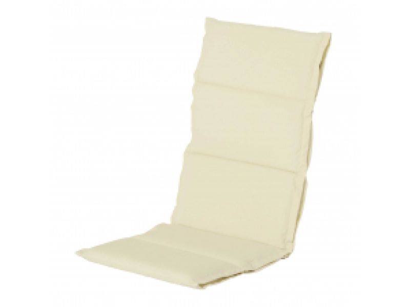 Textileenkussen hoge rug Havana ecru