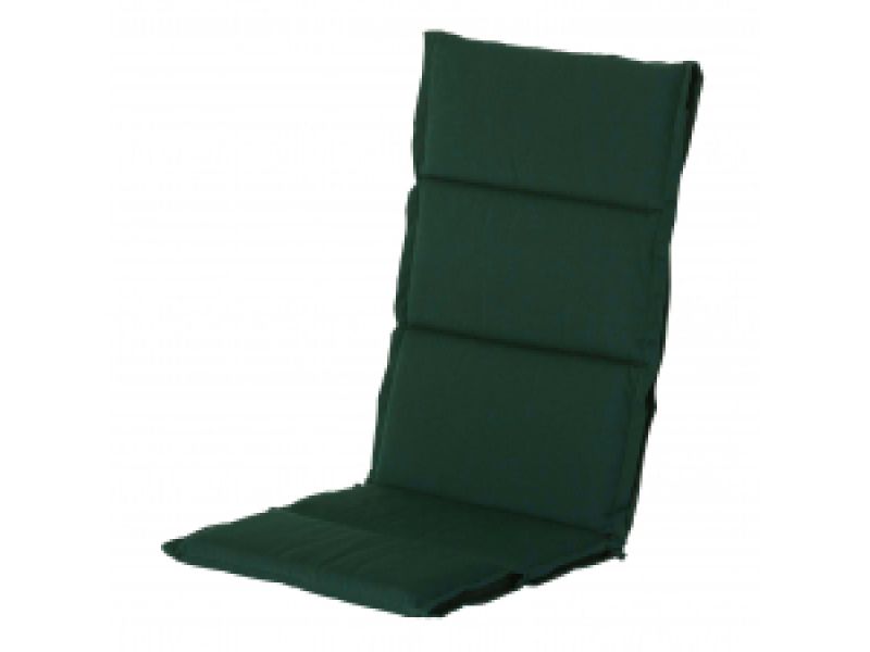 Textileenkussen hoge rug Havana green