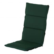 textileenkussen hoge rug havana green