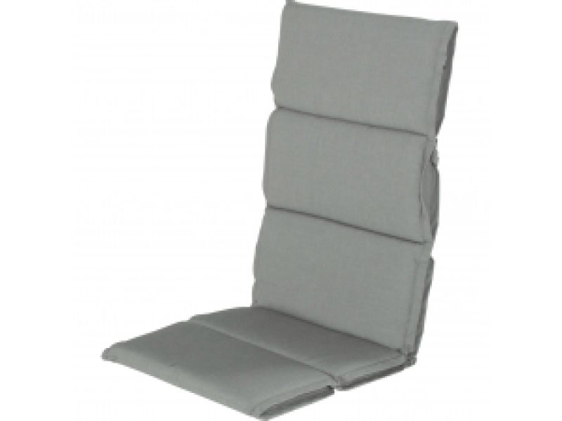Textileenkussen hoge rug Havana sealgrey