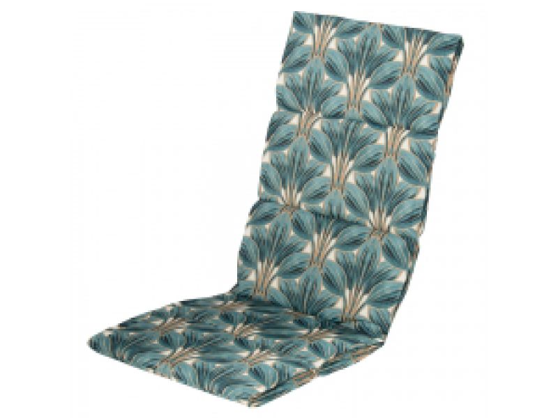 Textileenkussen hoge rug Milo ocean