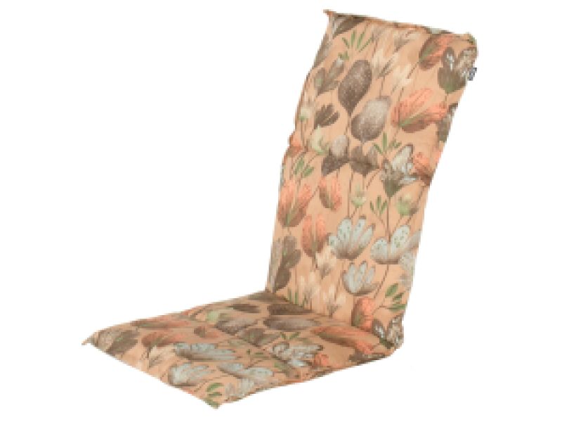 Textileenkussen hoge rug Mona amber