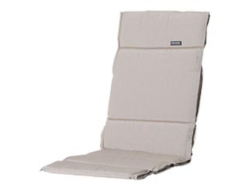 Textileenkussen hoge rug Panama linnen