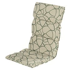 textileenkussen hoge rug pearl green