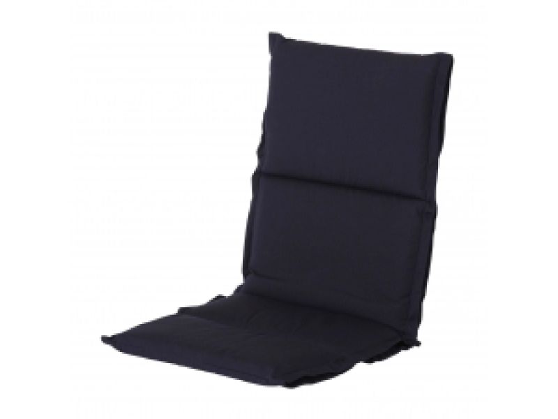 Textileenkussen lage rug Havana blue