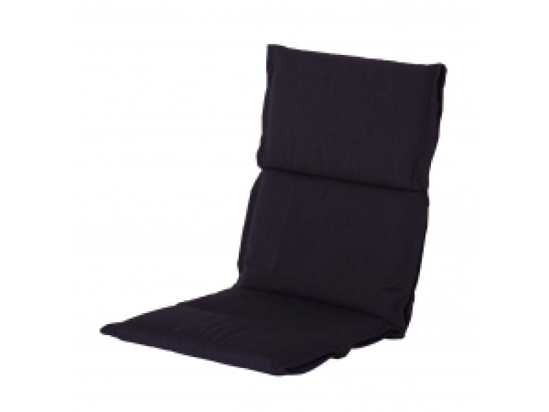 Textileenkussen lage rug Havana dark grey