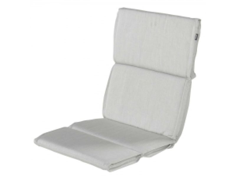 Textileenkussen lage rug Havana light grey