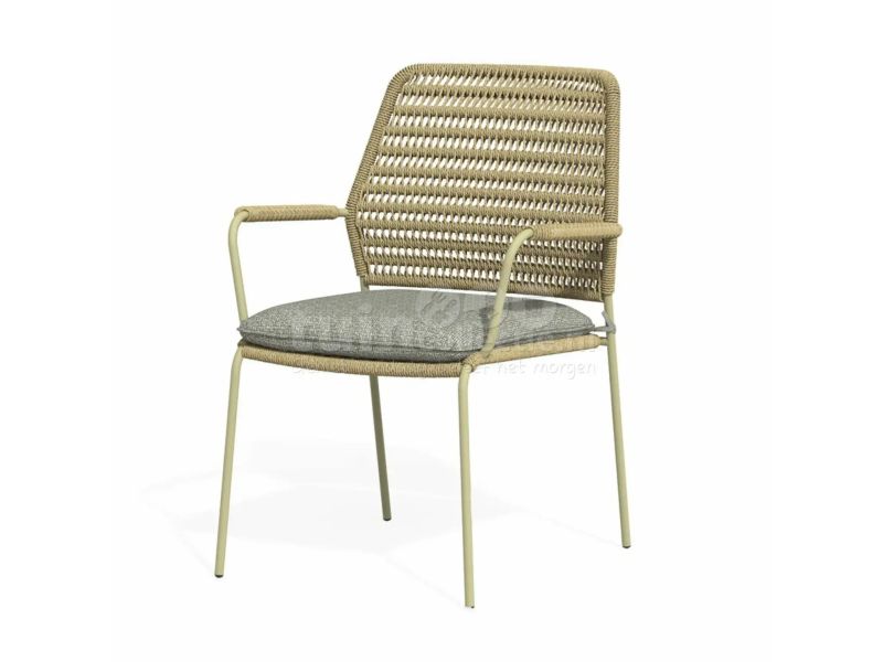 Tierra Outdoor Dining Tuinstoel David Olive Green