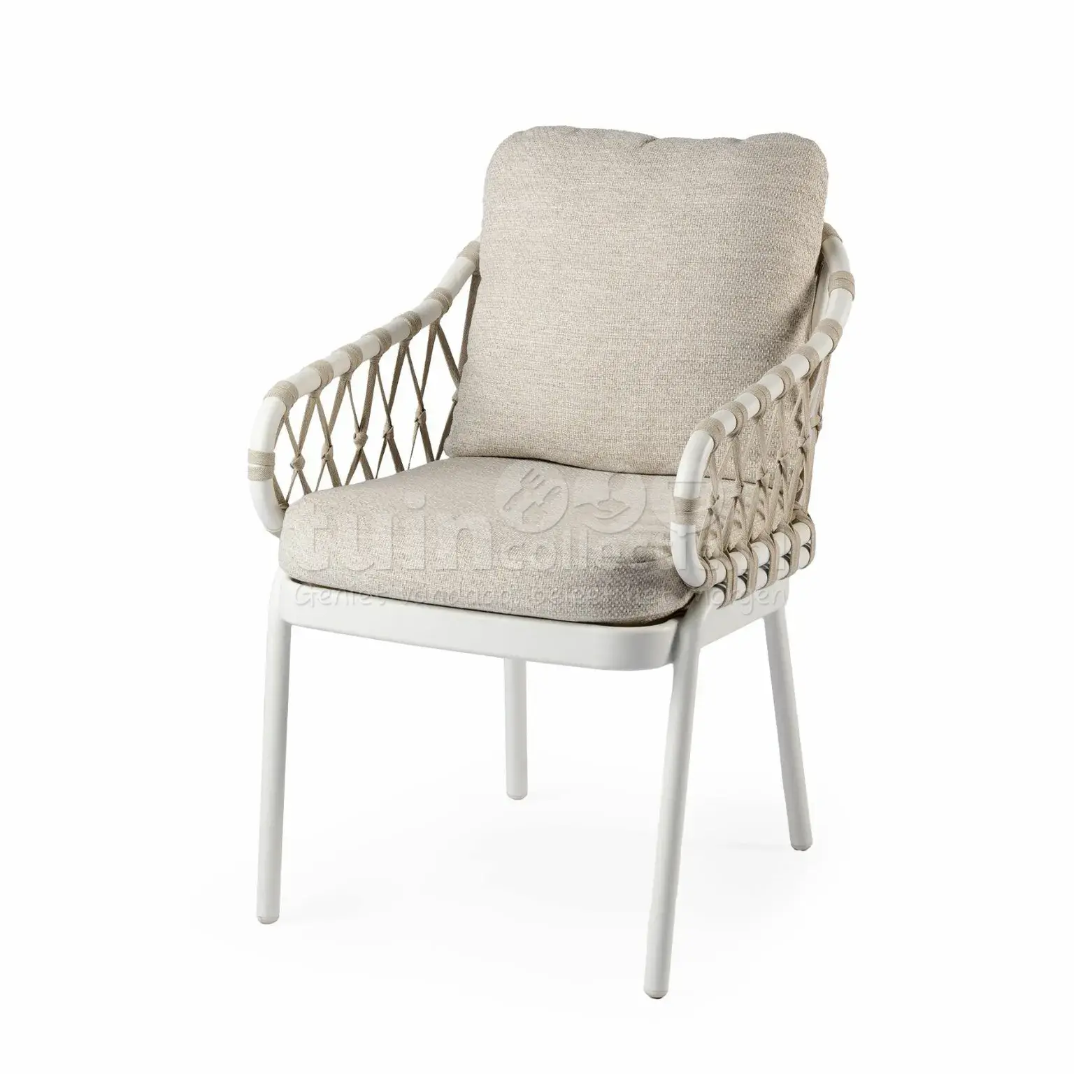tierra outdoor dining tuinstoel natal creme white