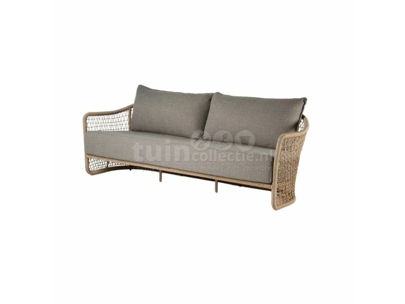 Tierra Outdoor Loungebank Blend 3-zit Natural Latte