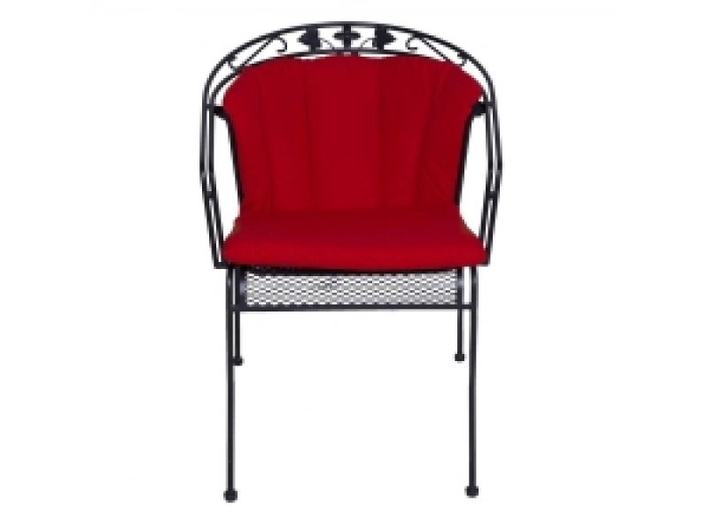 Toledo/elegance kussen Pedro red (waterafstotend)