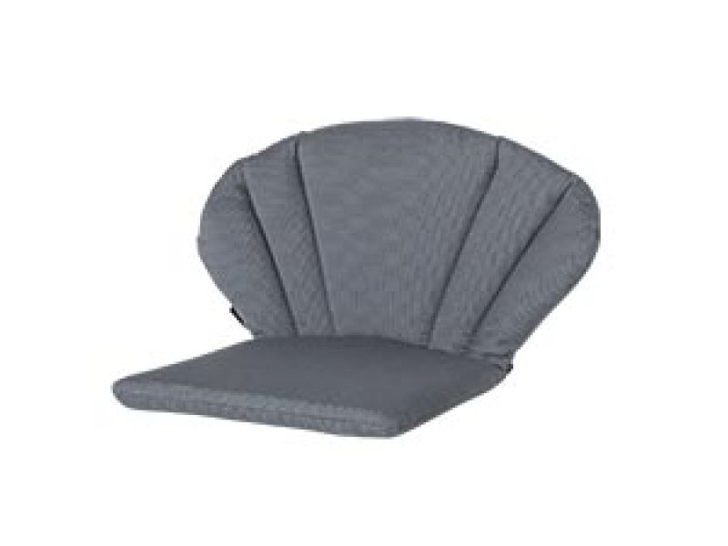 Toledo/elegance kussen Rib grey