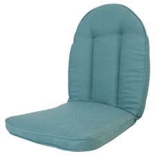 toras/comfort kussen ribera twist turquoise (waterafstotend)