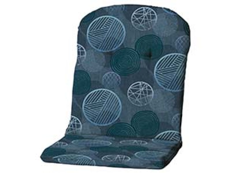 Tuinkussen hoge kuip Circle blue