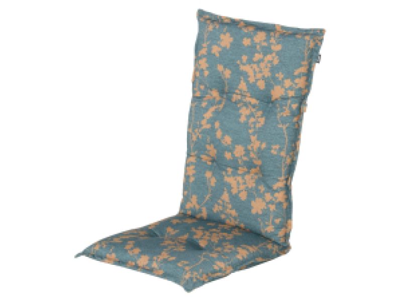 Tuinkussen hoge rug Aiko blue