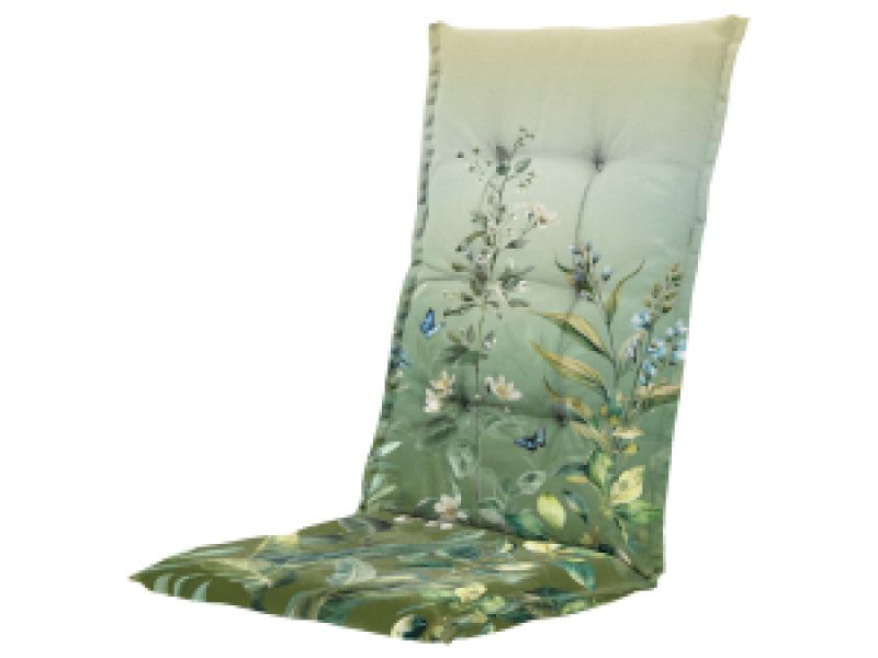 Tuinkussen hoge rug Amelie green