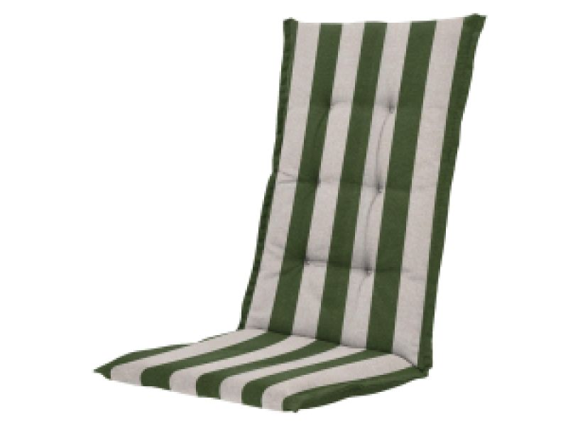 Tuinkussen hoge rug Amora green