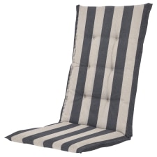 tuinkussen hoge rug amora grey