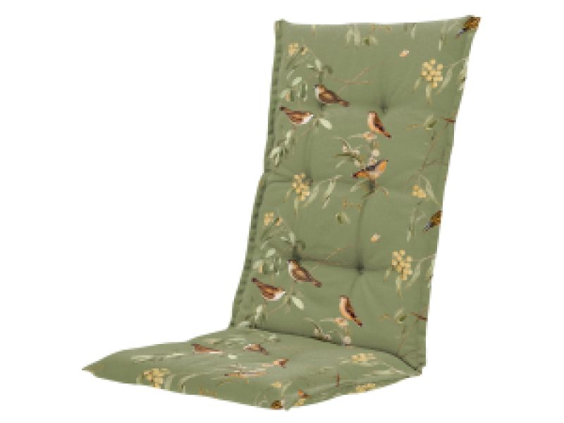 Tuinkussen hoge rug Aria green
