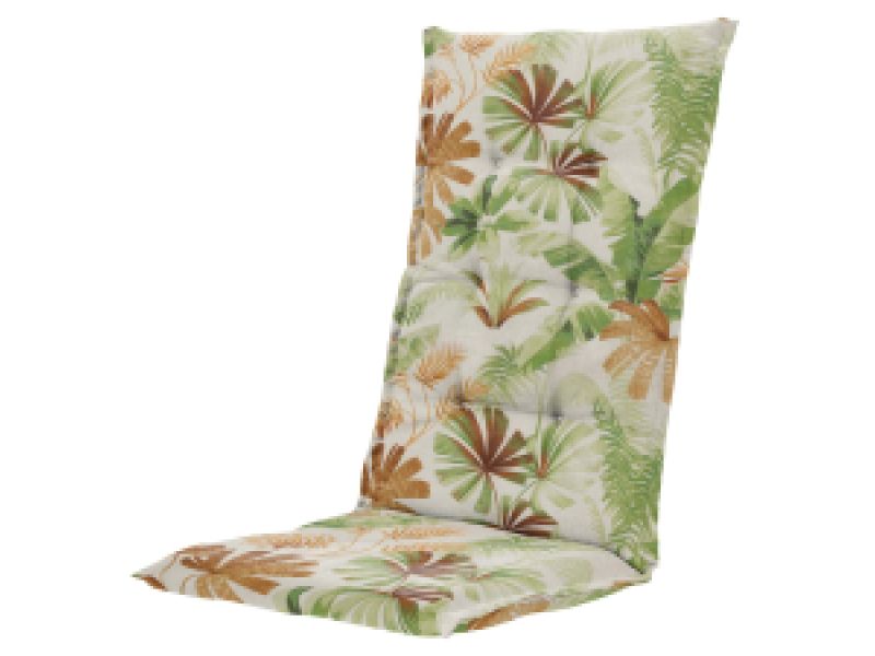 Tuinkussen hoge rug Axel mocca