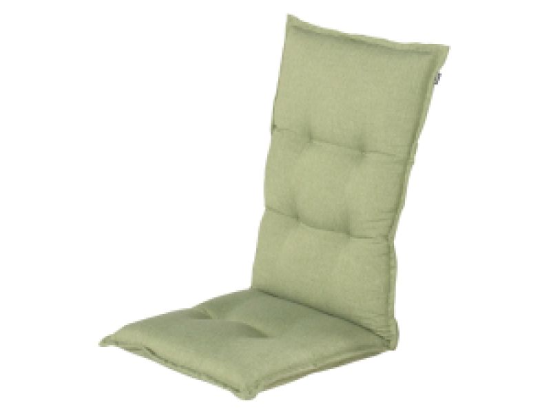 Tuinkussen hoge rug Bahama pistache (waterafstotend)