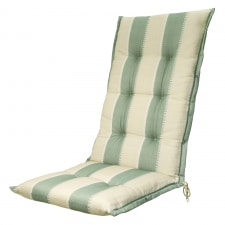 tuinkussen hoge rug banda kaki