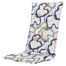 tuinkussen hoge rug blaze blue