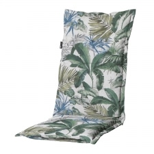 tuinkussen hoge rug bliss blue (waterafstotend)