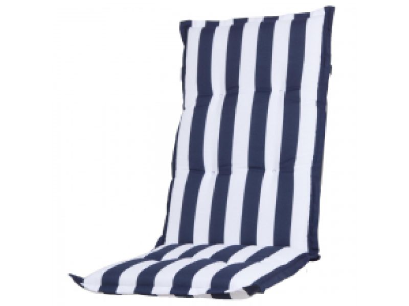 Tuinkussen hoge rug Carlos blue