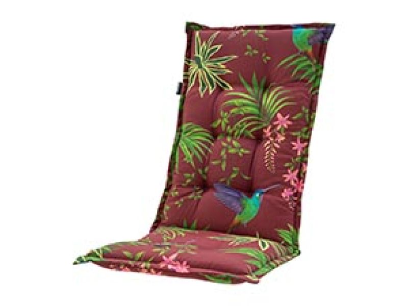 Tuinkussen hoge rug Celeste red