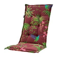 tuinkussen hoge rug celeste red