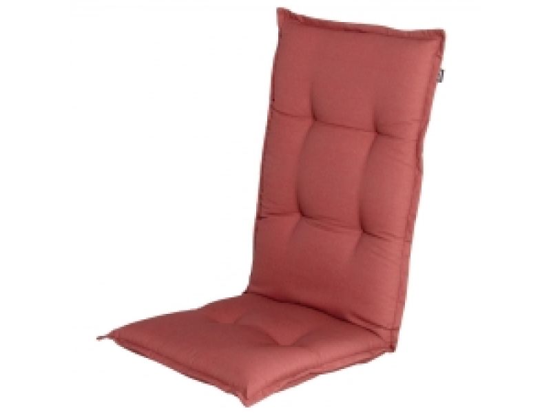 Tuinkussen hoge rug Cuba cassis