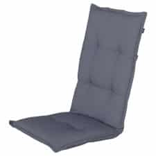 tuinkussen hoge rug cuba graphite blue